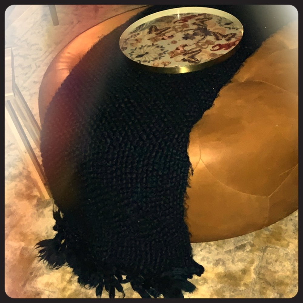 Burrow Mid-Century Modern Braided Throw